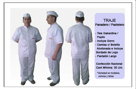 uniforme panadero